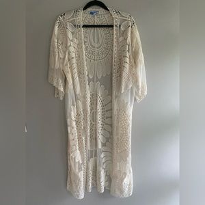 Rebellion White Kimono Size Large